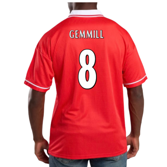 1998-2000 Nottingham Forest Home Retro Shirt (gemmill 8)