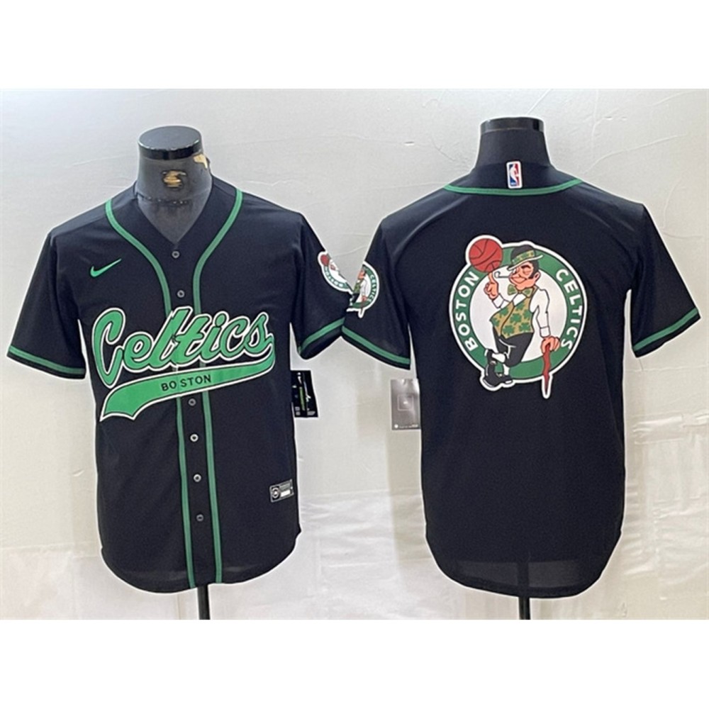 Durable Boston Celtics Black Jersey - - Game Day Essential