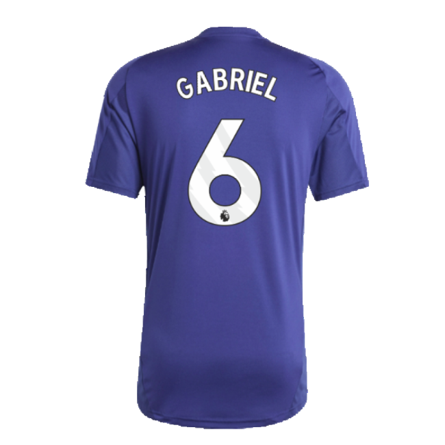 Gabriel 6 Arsenal Senior Team High Performance Training Player Jersey