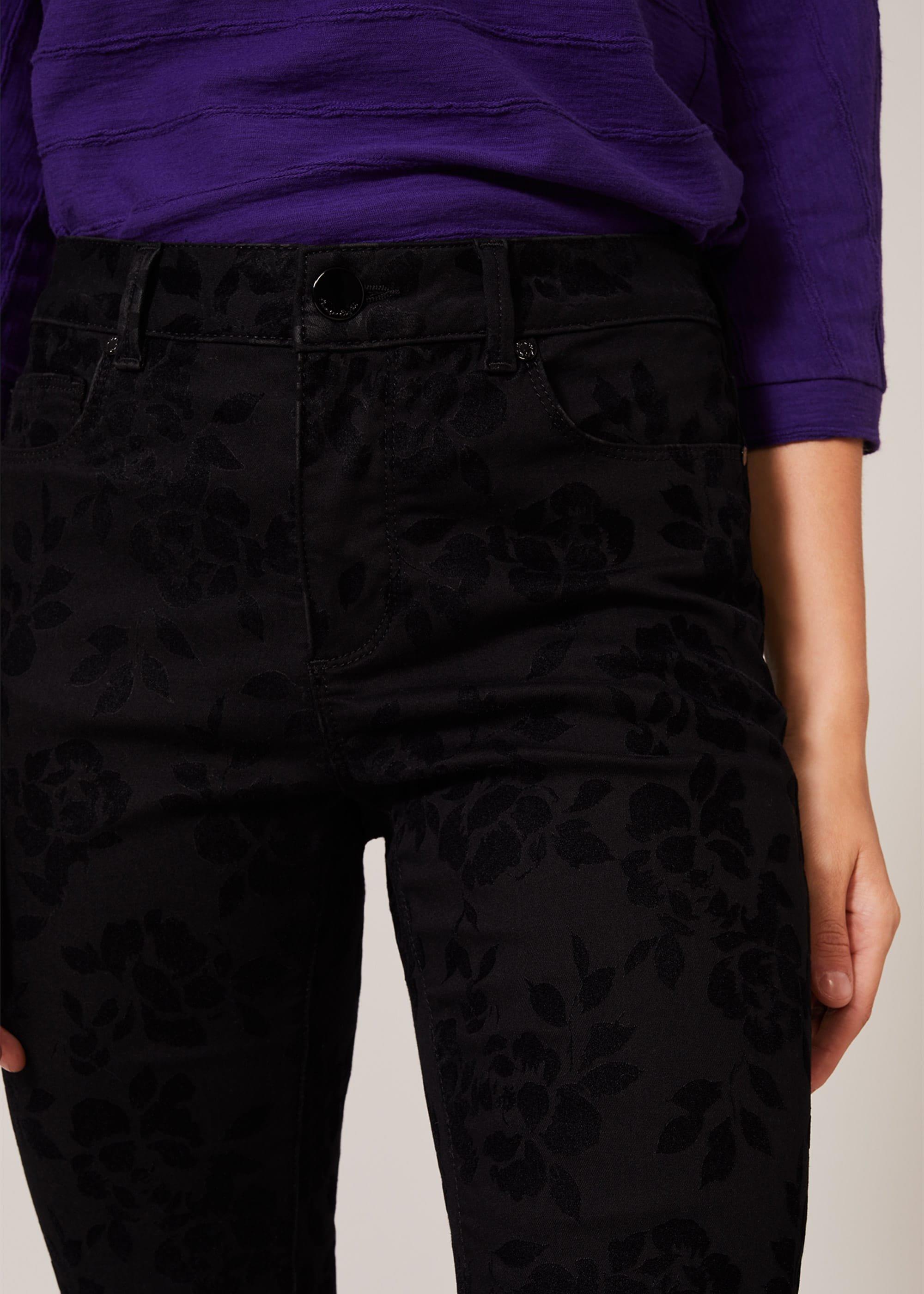 Rose Flock Jean