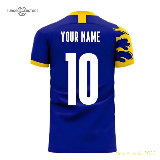 Gabon 2025-2026 Away Concept Football Kit (libero) (your Name)