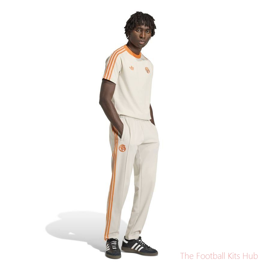 Bayern München Track Pants OG - Wonder Alumina/White/Orange