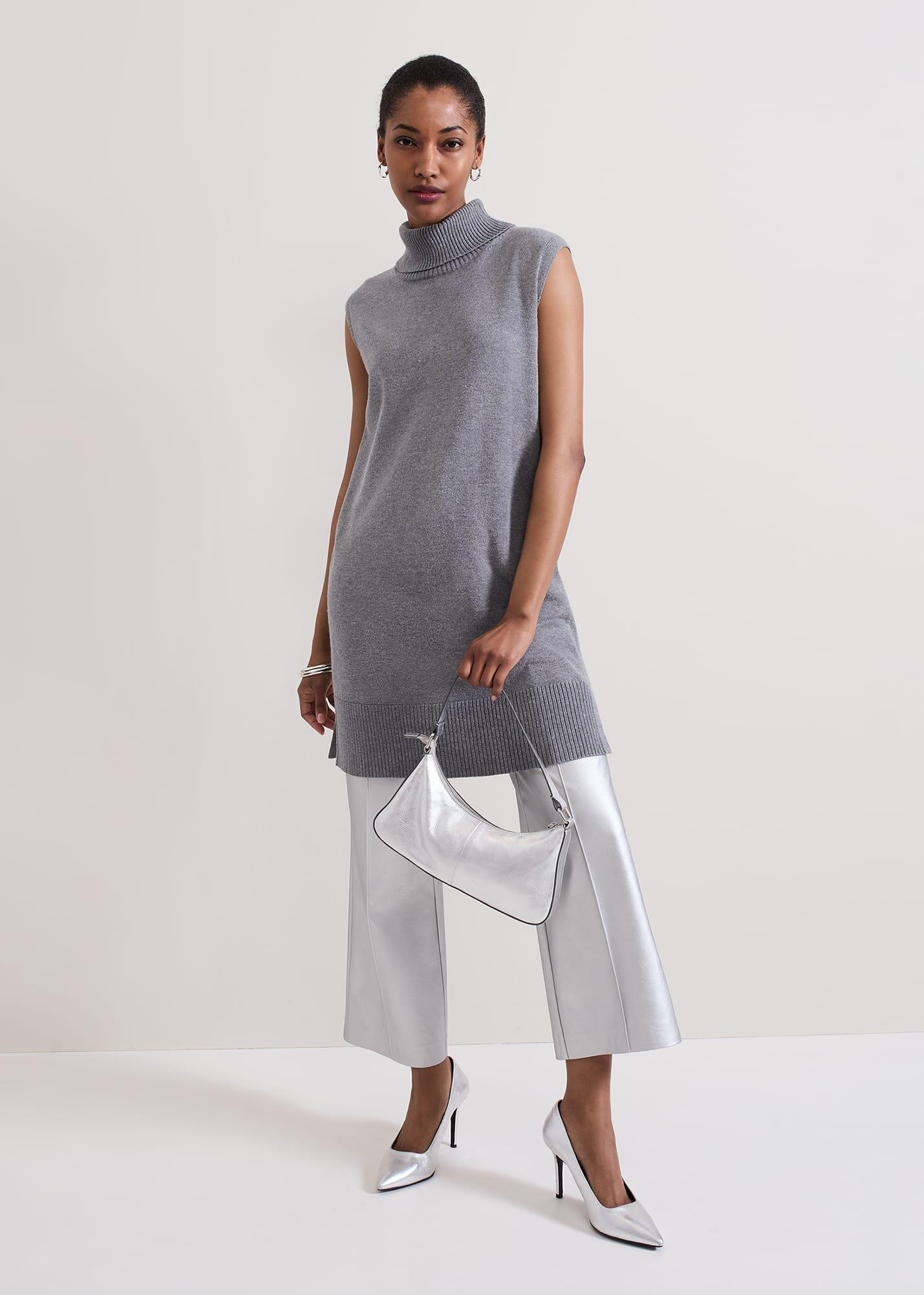 Mila Sleeveless Tabard Jumper Dress