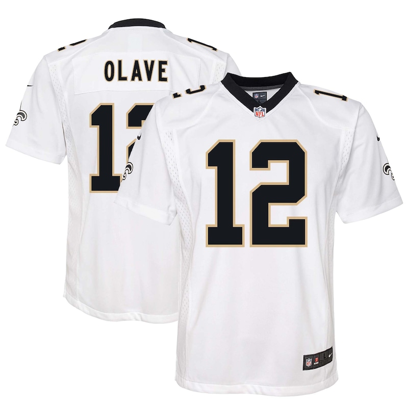 None Chris Olave NO Saints Top-Grade Fan Apparel Game Day Wear