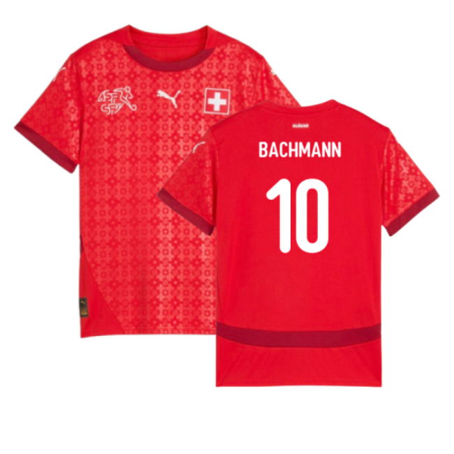 Top Quality Switzerland 2025-2026 Home Kit (Bachmann 10) (Kids)