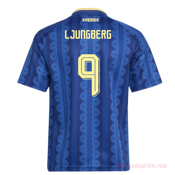 2026-2027 Sweden Away Shirt (Kids) (Ljungberg 9)