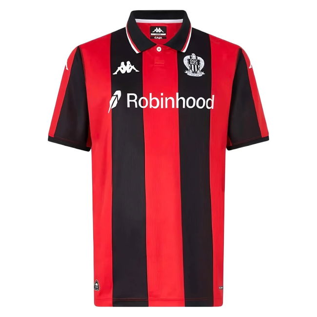 2025-2026 Nice Home Football Shirt (Your Name) | Replica