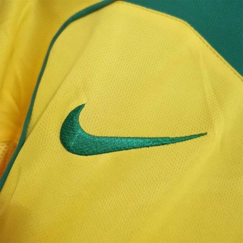Modern 2004 Brazil Professional Jersey Retro - Five-time World