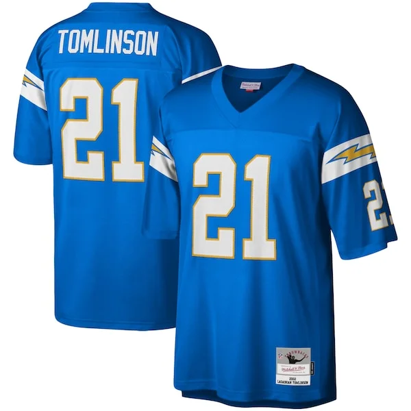None Tomlinson Los Replica Jersey - Blue | NFL Player Jersey