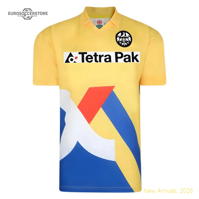 Superior Score Draw Eintracht Frankfurt 1994 Away Retro Football Shirt