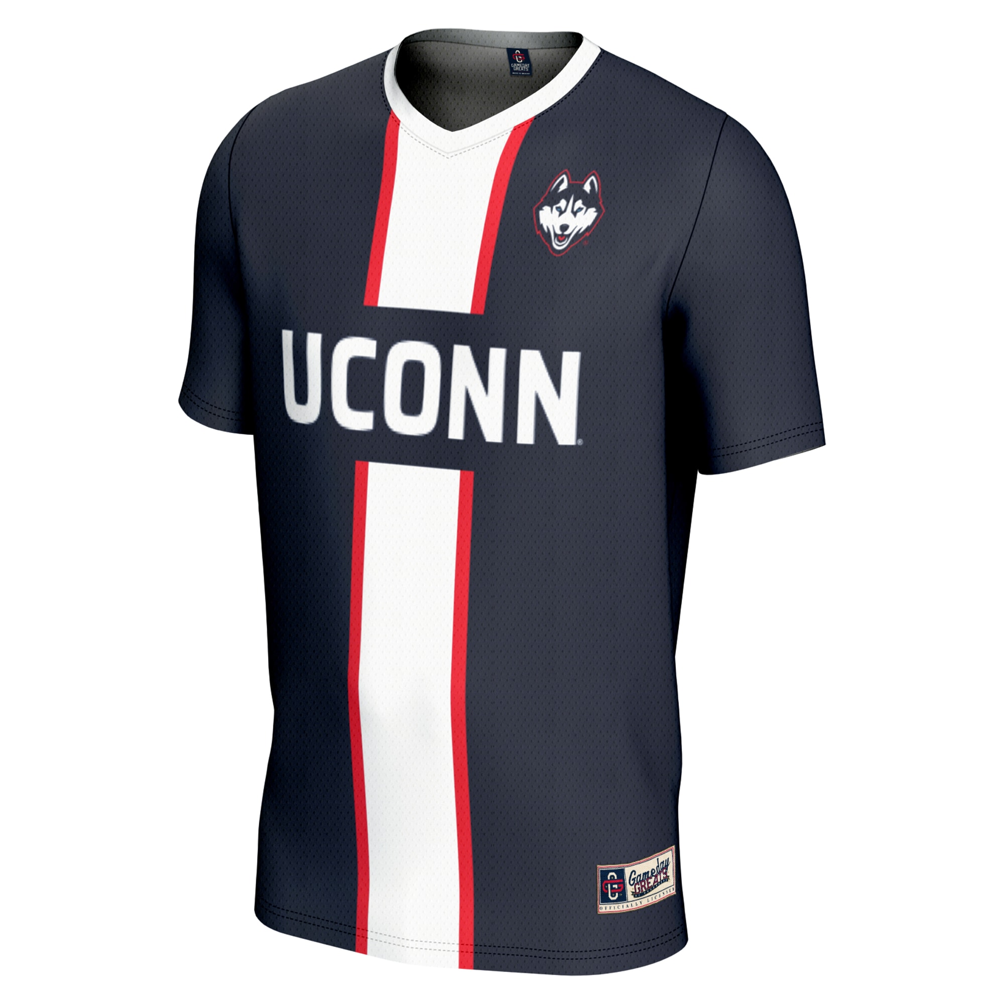 [LK] UConn Huskies GameDay Greats Unisex Pick-A-Player NIL Lightweight Soccer Jersey - Navy