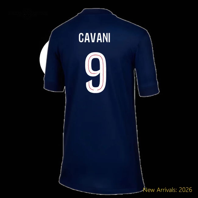 2025-2026 PSG Paris Saint Germain Home Shirt (Kids) (Cavani 9)