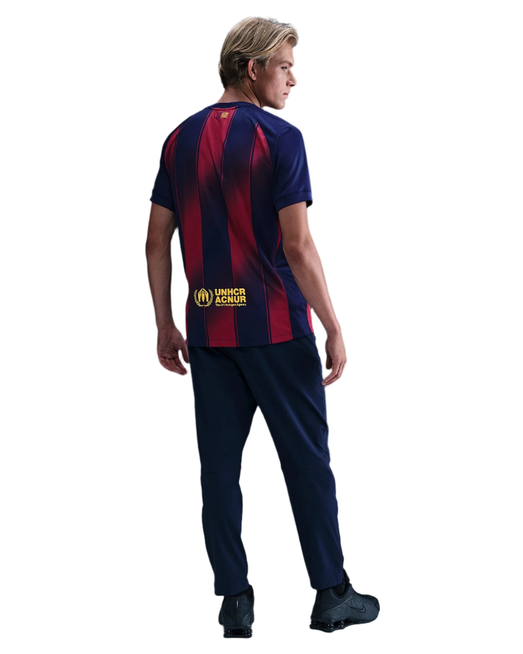 Barcelona Gold) 2025-2026 UCL Home Jersey – Authentic Shirt