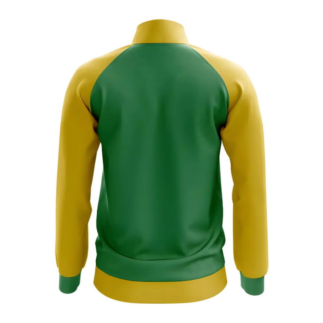 Fan-Favorite Gabon Concept Football Track Jacket (Green)