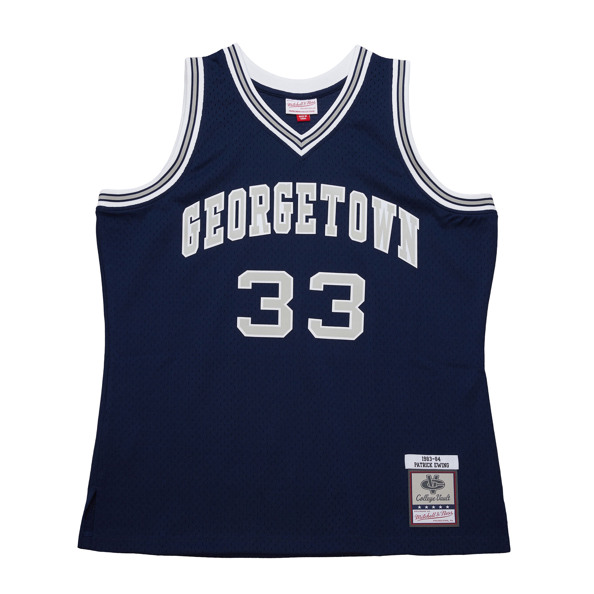 [NJP] Patrick Ewing Georgetown Hoyas 1983/84 Jersey - Navy