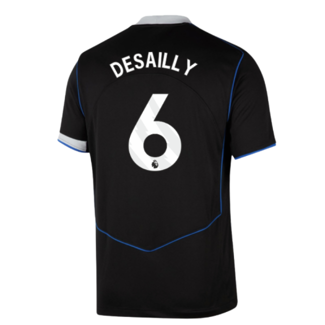 2025-20 Chelsea Third Shirt Desailly #6 L S