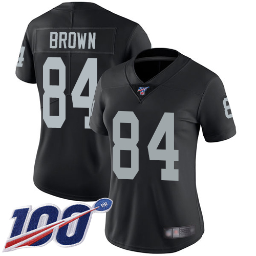 NFL O R Raiders #84 Antonio Brown Brown Limited Jersey - Authentic ...