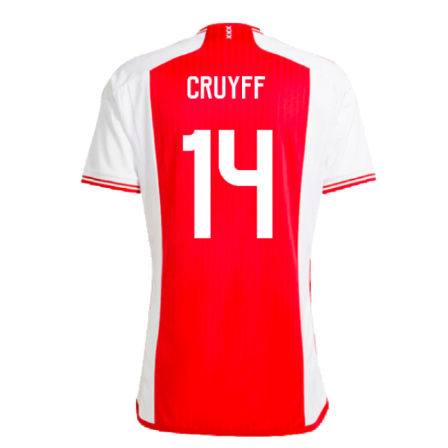 Excellent Home Uniform Cruyff 1 #4 Official Merchandise (v10)