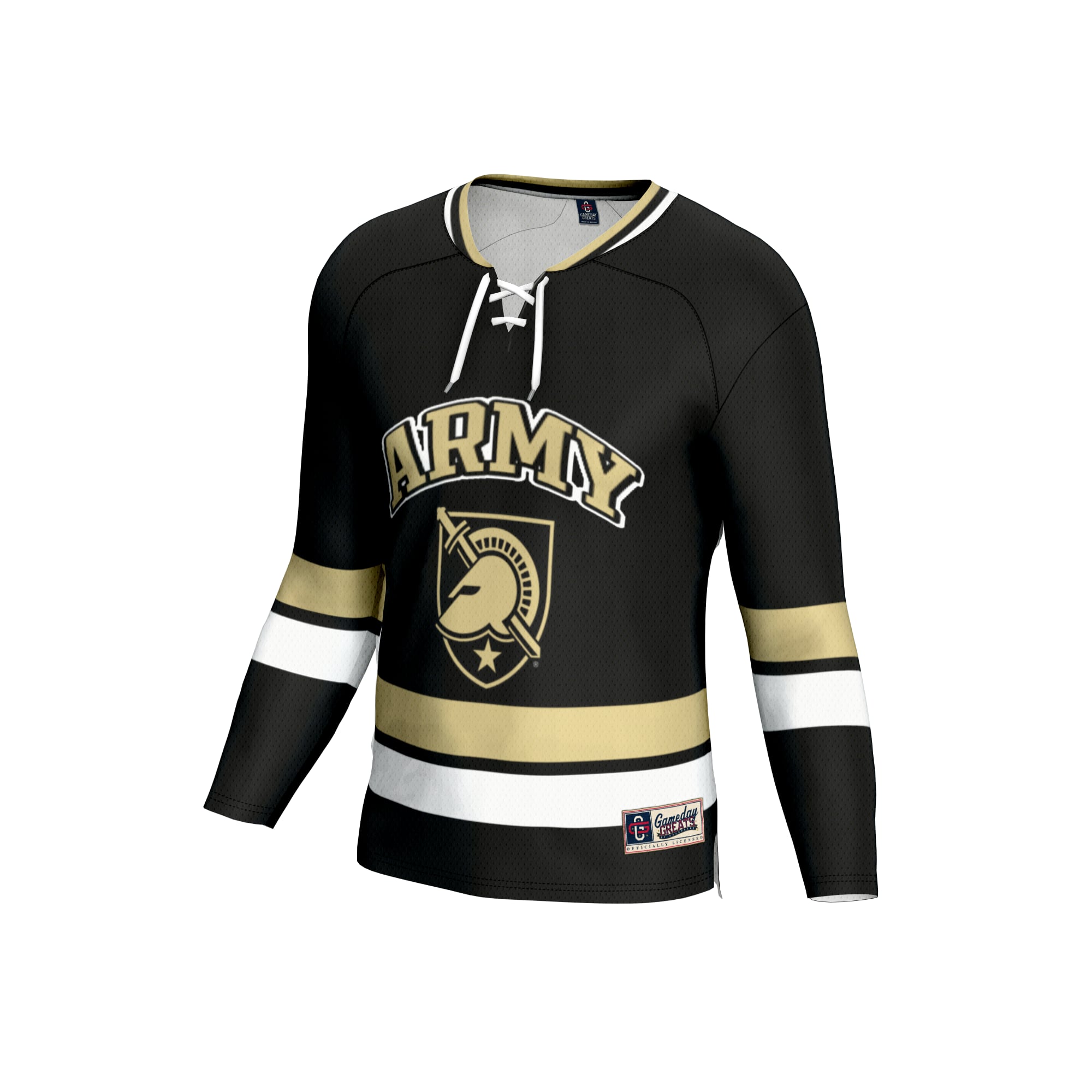 Army Black Knights Youth Lightweight Women's Hockey Team Fashion Jersey - Black