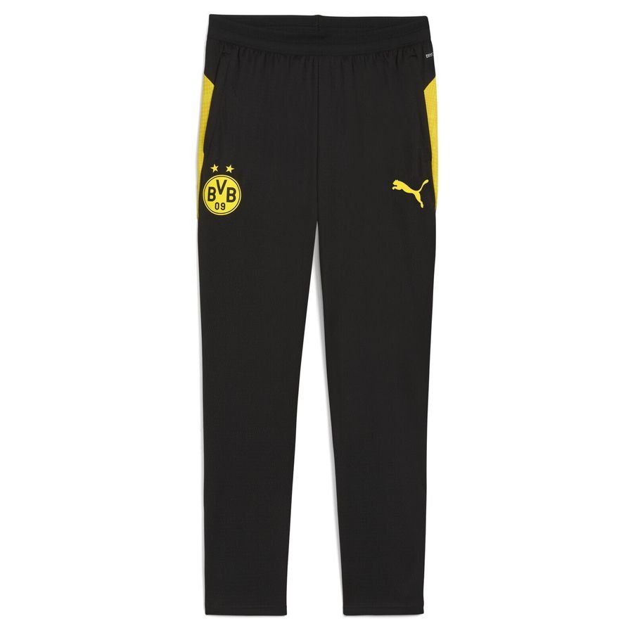 Dortmund Training Trousers - PUMA Black/Faster Yellow
