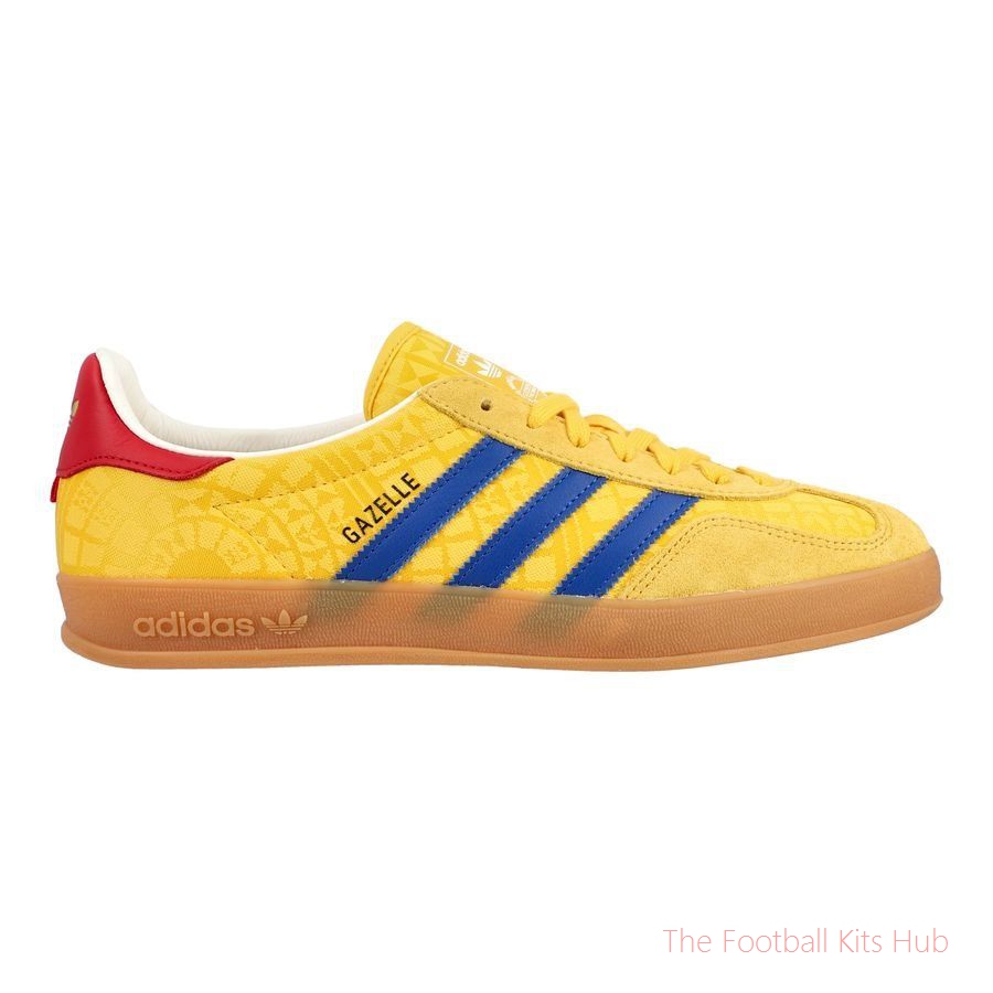 adidas Originals Sneaker Gazelle Columbia - Bold Gold/Power Blue/Team Collegiate Red