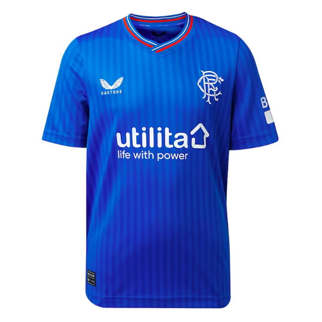 Rangers Fc Primary Kit S. Agüero #10 Retro Collection Licensed P (v4)