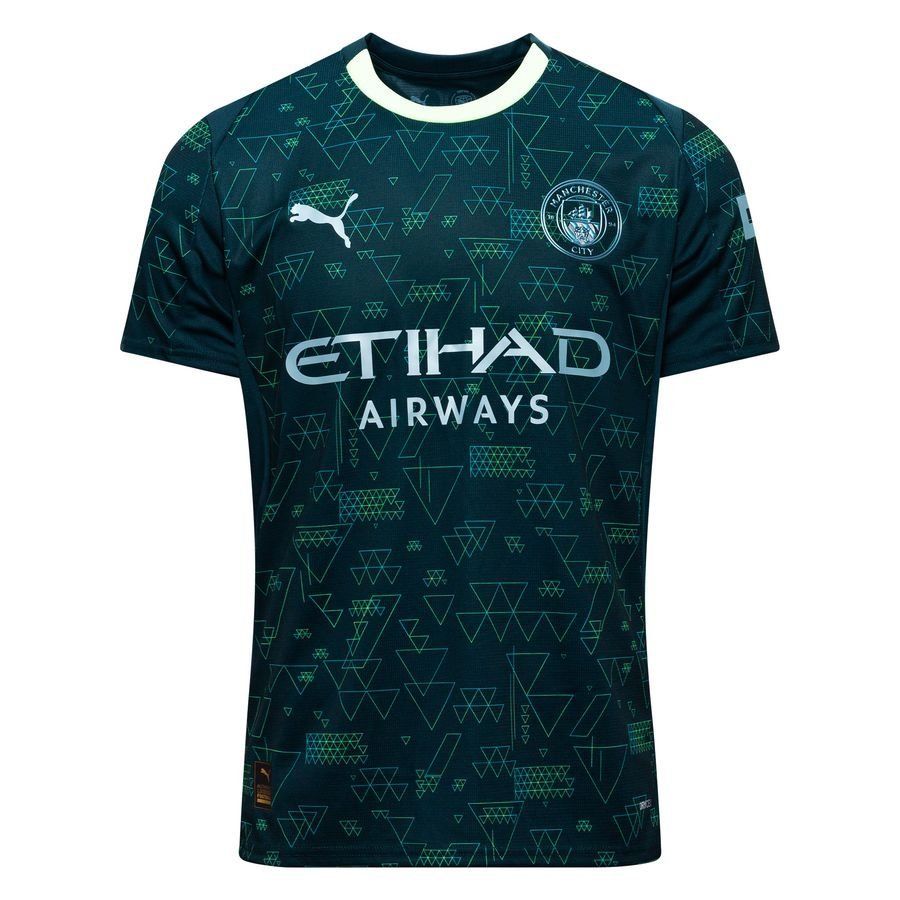 Manchester City X Eafc26 Fourth Shirt 2025/26 Haaland 9 Kids