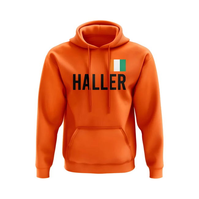 Pro-Grade Aero-Dynamic Sebastian Haller Ivory Coast Name Hoody