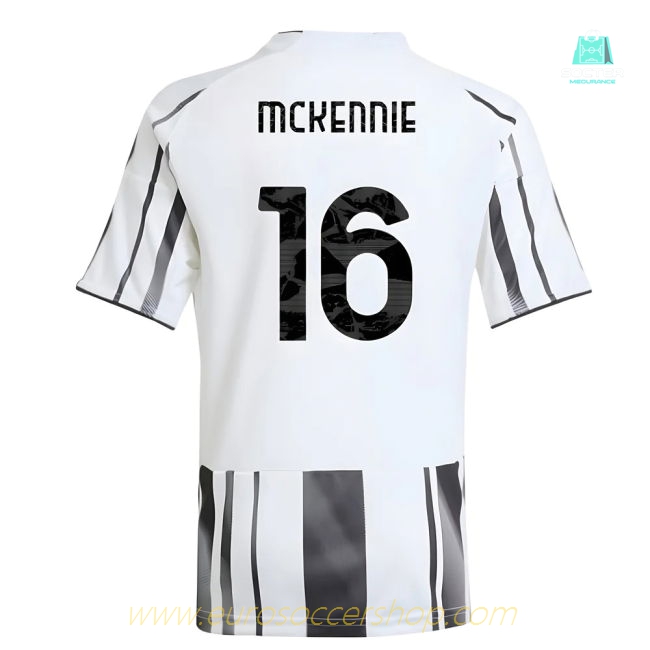 2025-2026 Juventus Home Shirt (Kids) (McKennie 16)