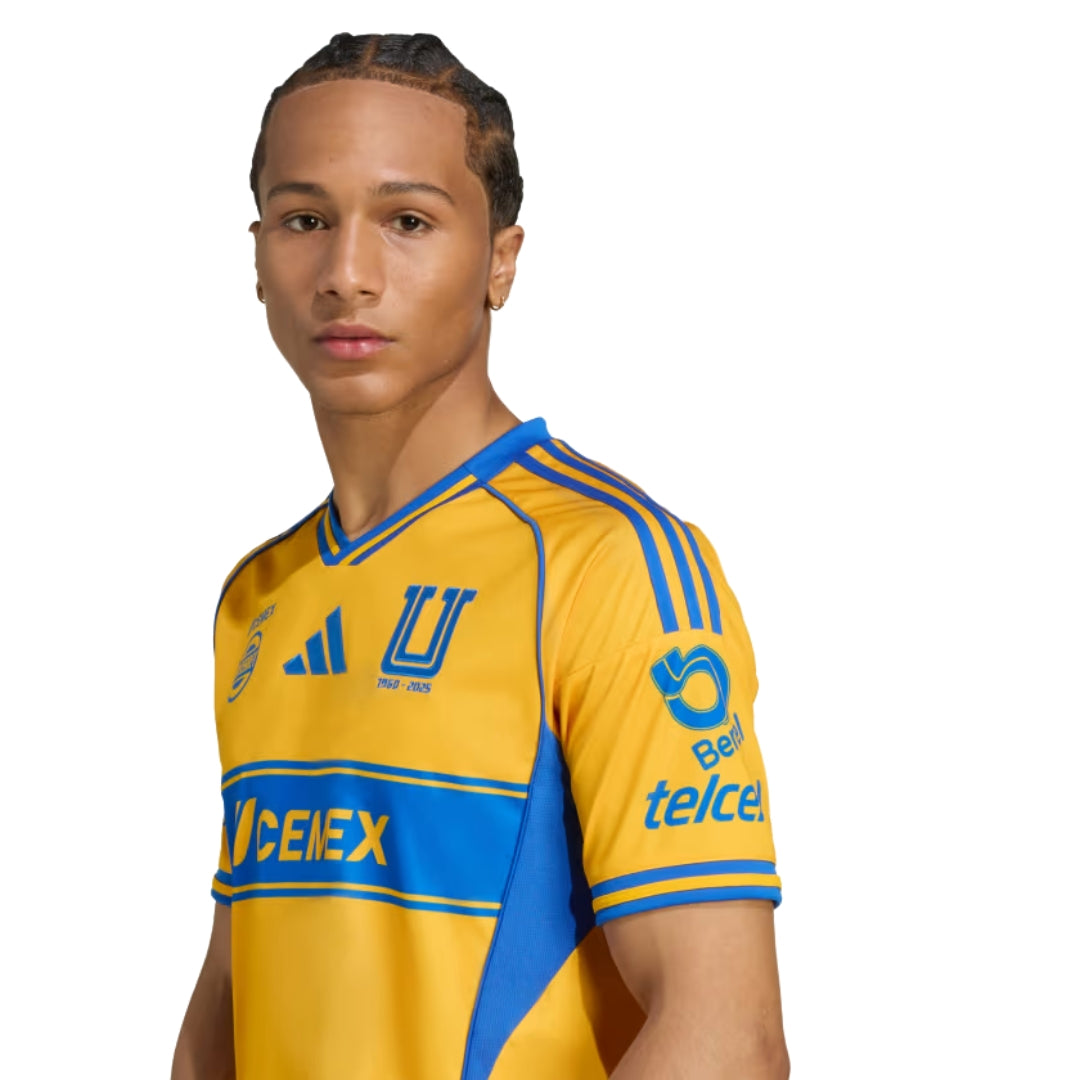 Tigres UANL UANL 2025-2026 UCL Home Jersey – Authentic Shirt