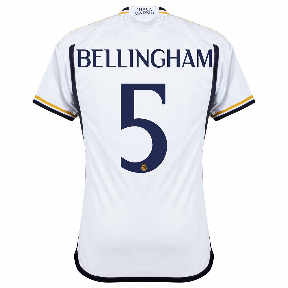 2023 2024 BELLINGHAM REAL MADRID HOME KIDS KIT JERSEY