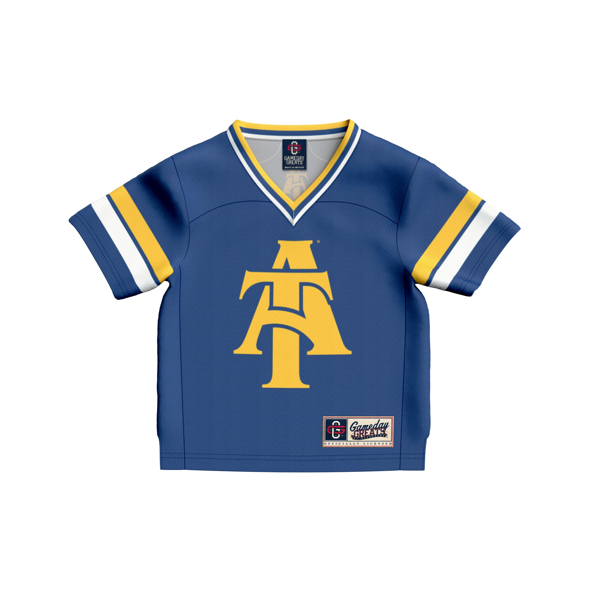 #1 North Carolina A&T Aggies GameDay Greats Infant Lightweight Collegiate Football Fashion Jersey - Navy