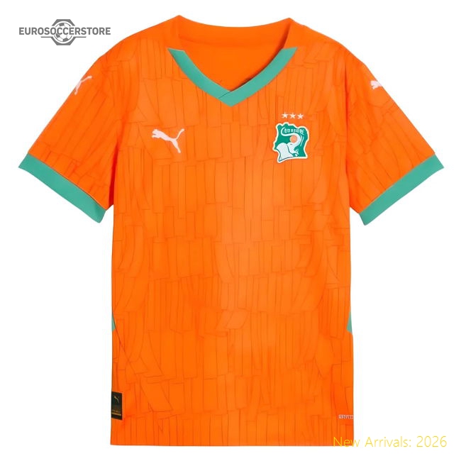 Ivory Coast 20242025 Home Jersey  Highperformance 7years
