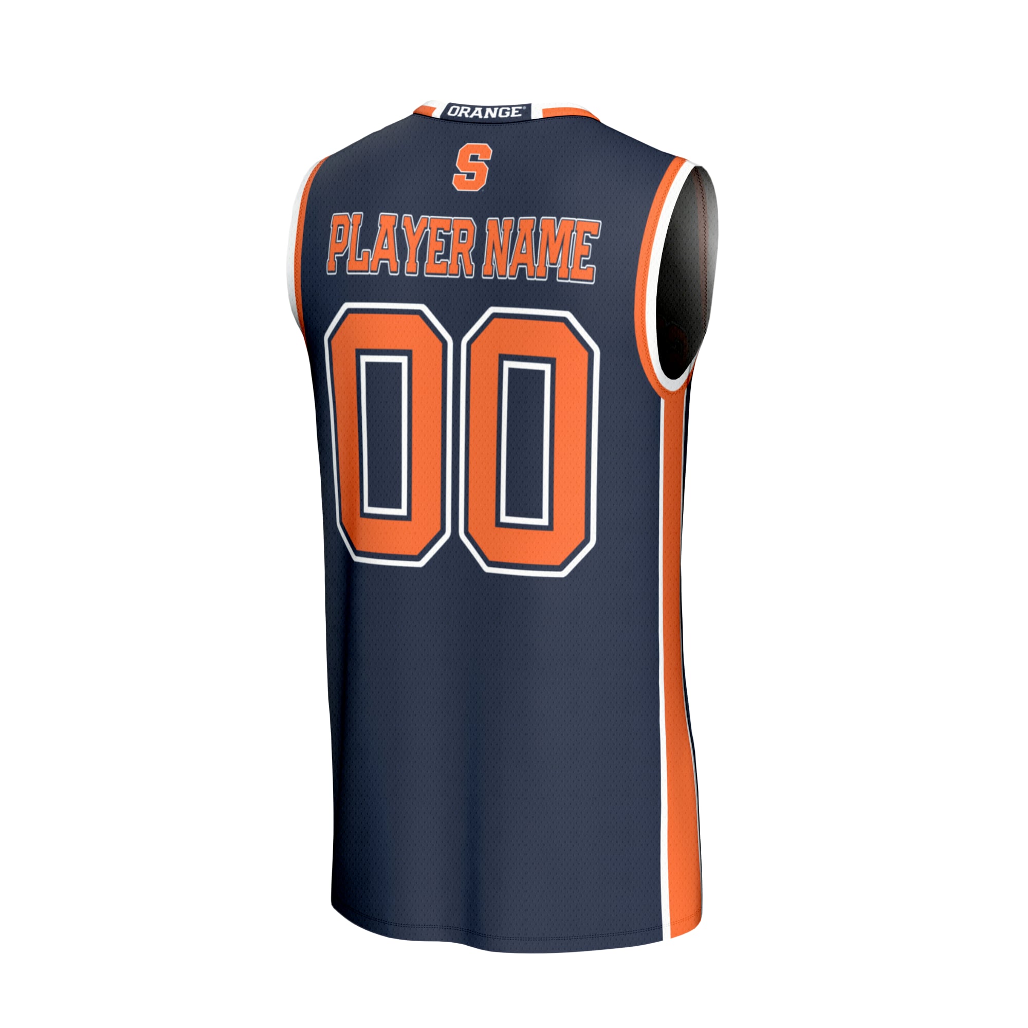 Syracuse Orange GameDay Greats Youth Lightweight Collegiate Men's Basketball NIL Pick-A-Player Fashion Jersey - Navy
