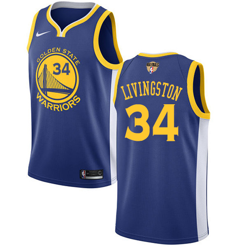 Nike Warriors Blue State Warriors #34 Jersey - Budget-Friendly