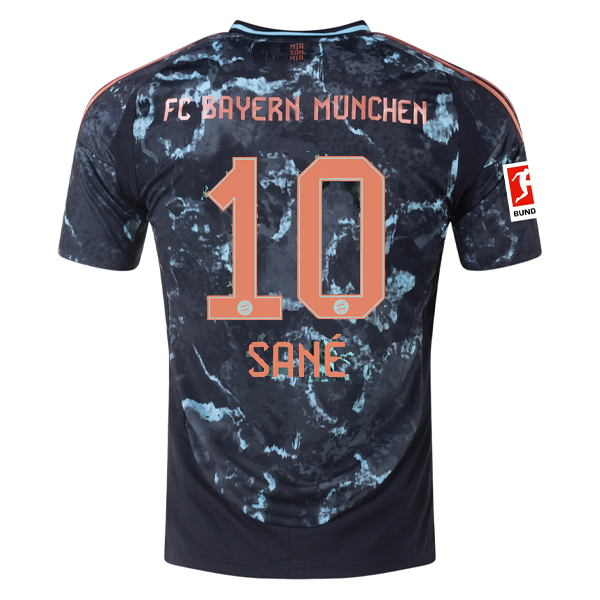Bayern Munich Sane 2024-2025 Bun Away Jersey – Authentic Shirt