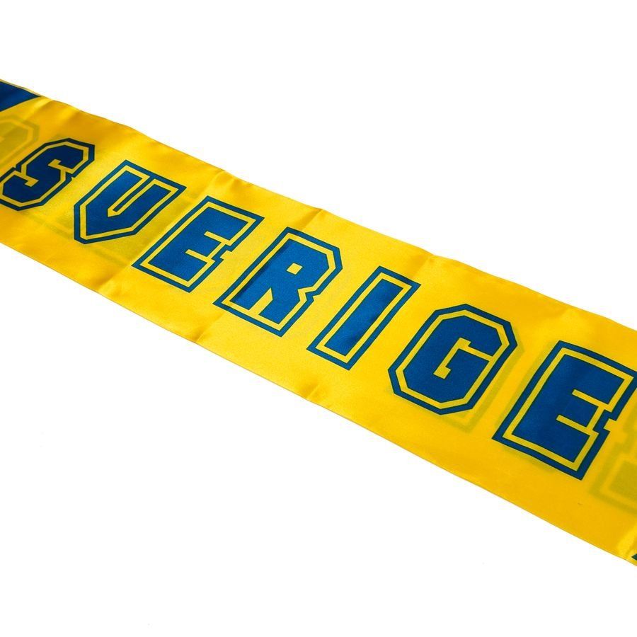 Sweden Satin Scarf Yellow/blue For Algeria Football Fans
