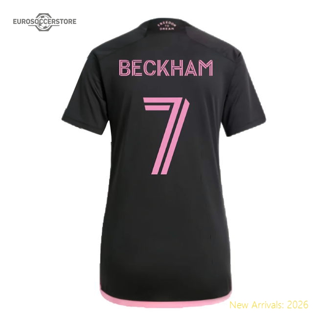 S Inter Miami Female 2024 Away Jersey Shirt Football Fan Football Fan Gear