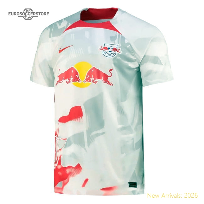 2022-2023 Red Bull Leipzig Home Kit Jersey (White) (Nkunku 18)