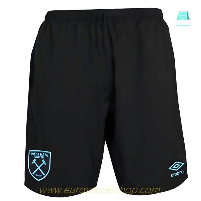 2017-2018 West Ham Away Football Shorts (Kids)