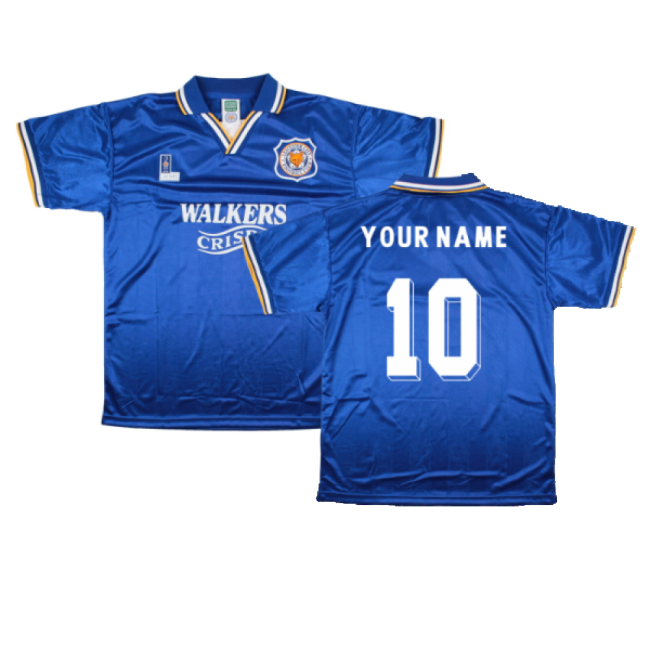 1995 Leicester City Home Retro Top (Your Name)