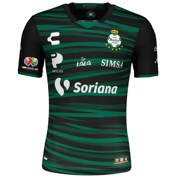 Santos Laguna Laguna 2022-2023 UCL Away Jersey – Authentic Shirt