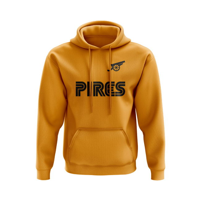Arsenal 2001-02 Pires Hoody (Gold)