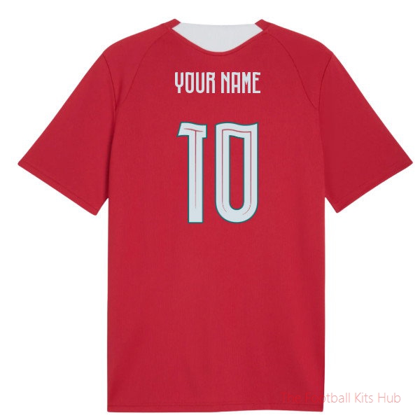 2026-2027 Portugal Training Jersey (Red) (Your Name)