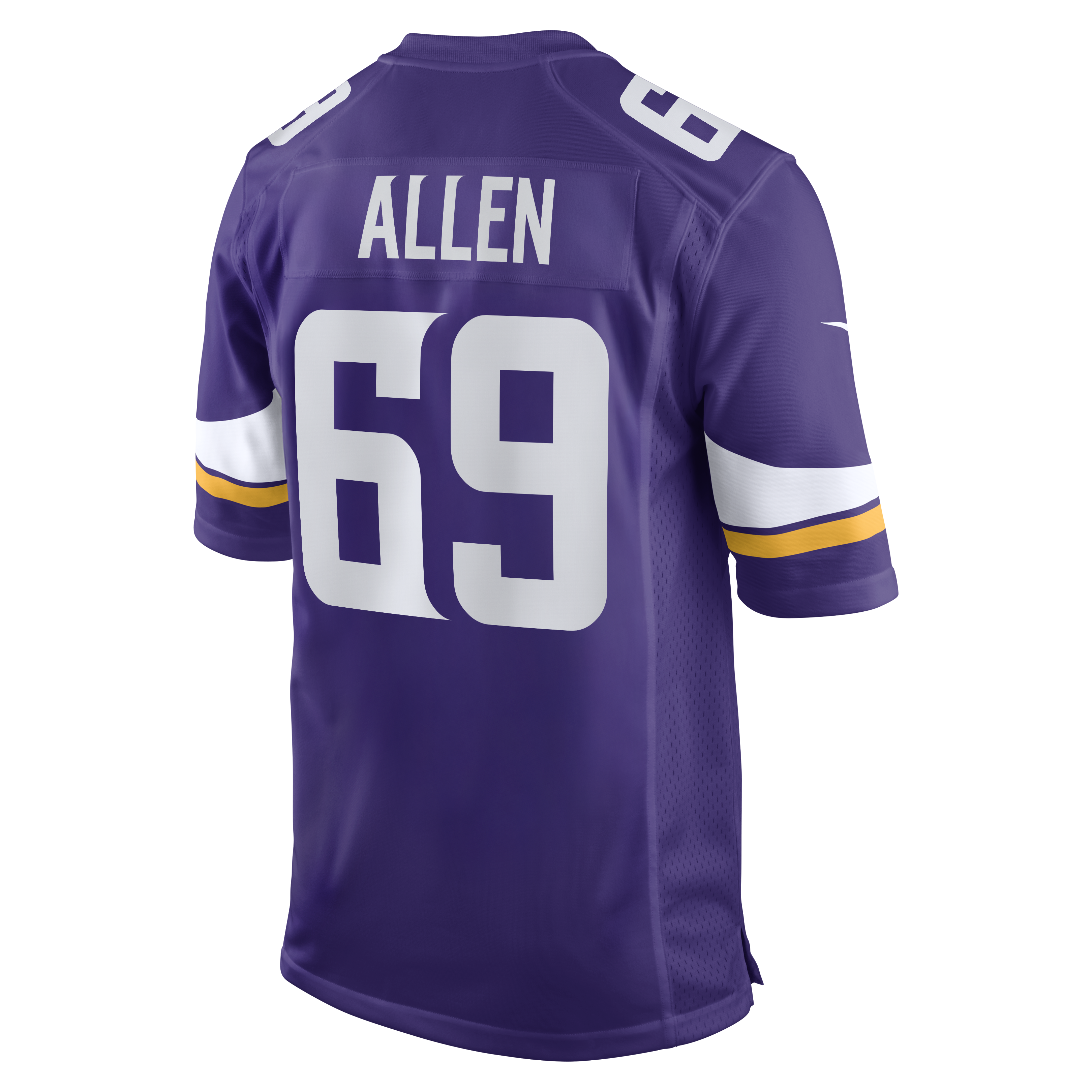 [SJH] Jared Allen Minnesota Vikings Retired Player Game Jersey - Purple