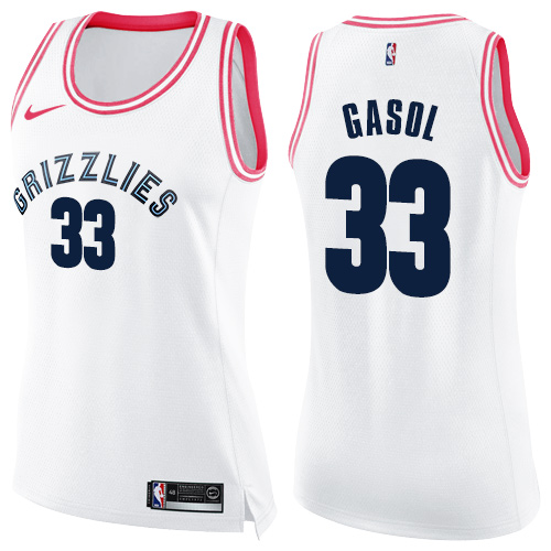 PHI White Nike M. Grizzlies #33 NBA Jersey Quality Basketball Jersey
