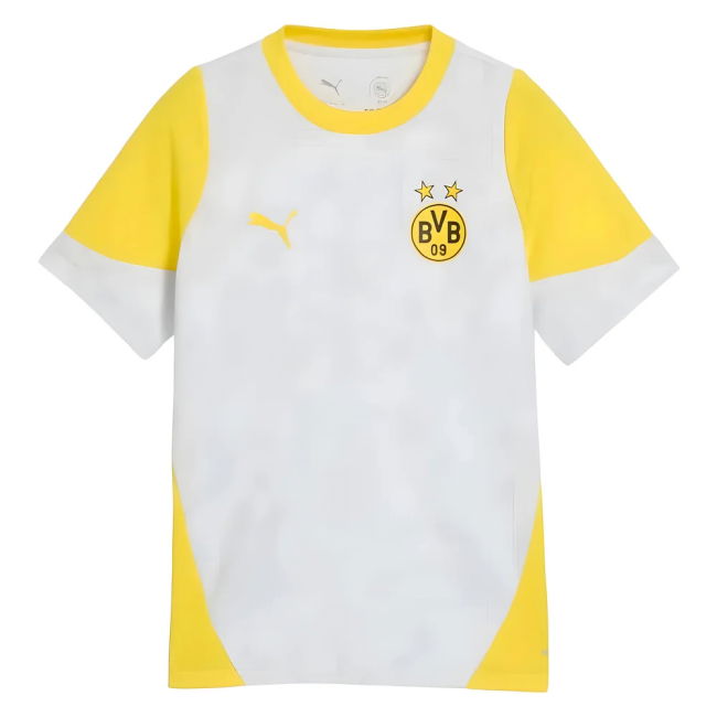 2025-2026 Borussia Dortmund Training Jersey - Kids (Silver Mist)