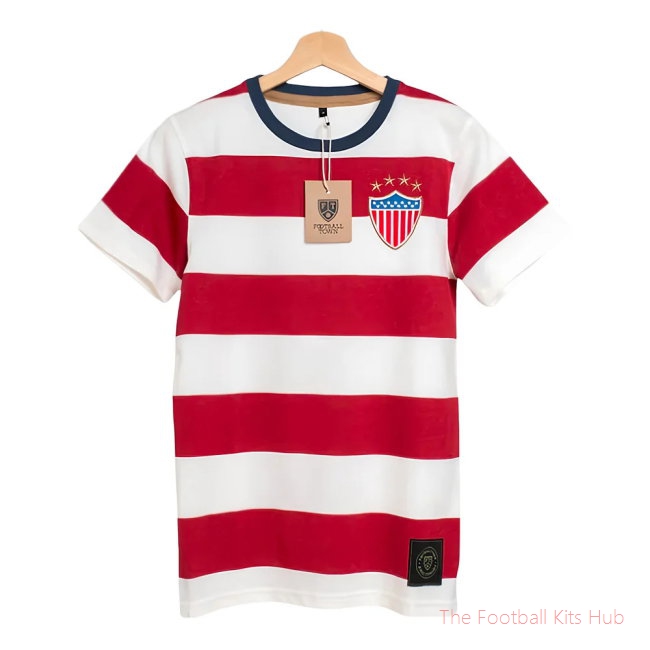 USA The Yanks Stripes Retro Football Shirt (Womens)