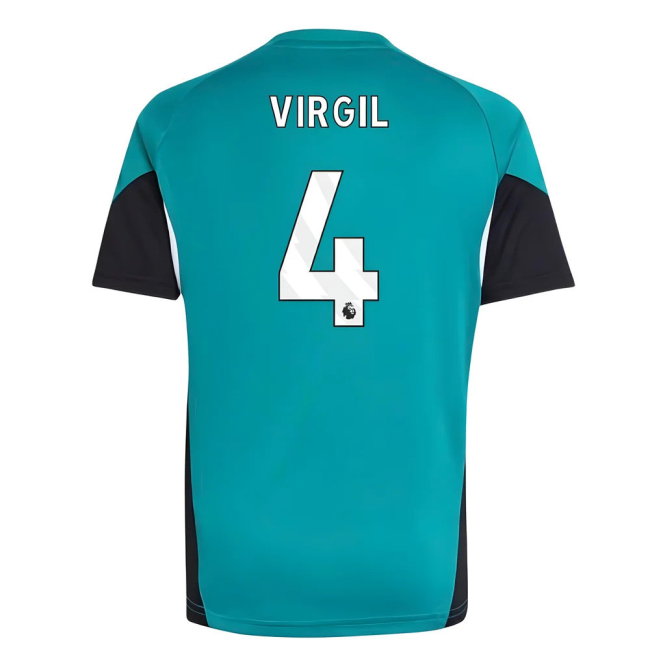 2025-2026 Liverpool EU Training Jersey (Green) - Kids (Virgil 4)