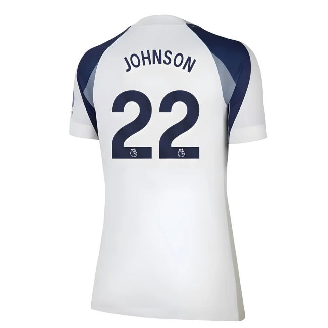 High Performance Spurs Tottenham Home Shirt Womens Johnson #22 Lat...